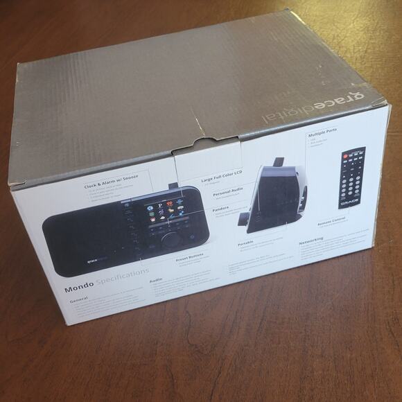 Grace Digital Mondo GDI-IRC600 Wi Fi music player / internet radio - Picture 2 of 12